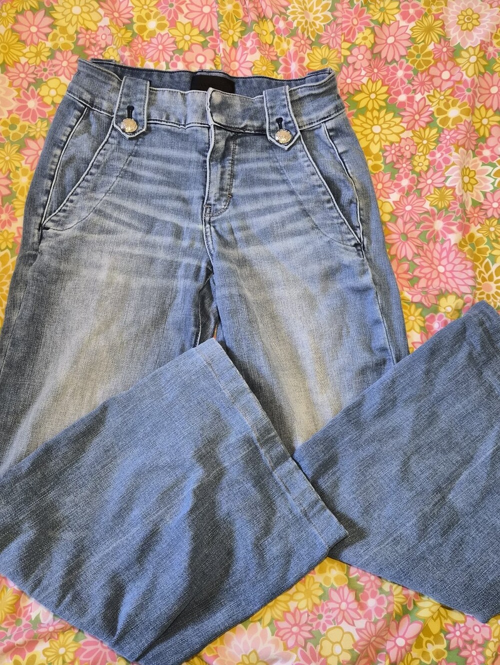 Bell Bottom White House Black Market Denim